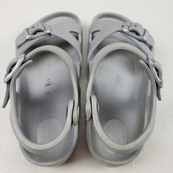 Birkenstock Rio Eva Girls Sandals Size 10-10.5 EU 28 Buckle Slip On Open Toe Kid - Picture 8 of 11